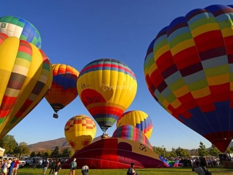 Paseo en globo para el día del padre